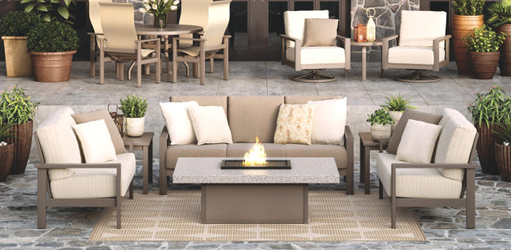 Elements Cushion Outdoor Patio Furniture Collection From Homecrest Outdoor
