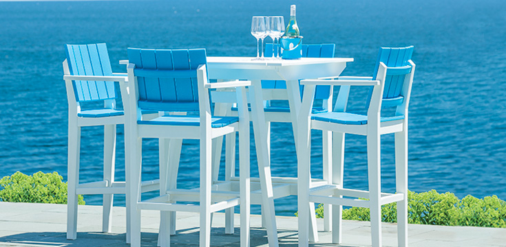 Seaside MAD Series poly lumber outdoor furniture